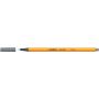 Cienkopis Stabilo point 88 0.4mm, Szary ciemny - 2